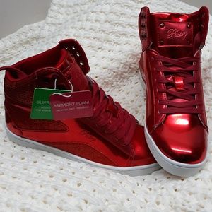 Pastry Adult Pop Tart Glitter Dance Sneaker ~8~